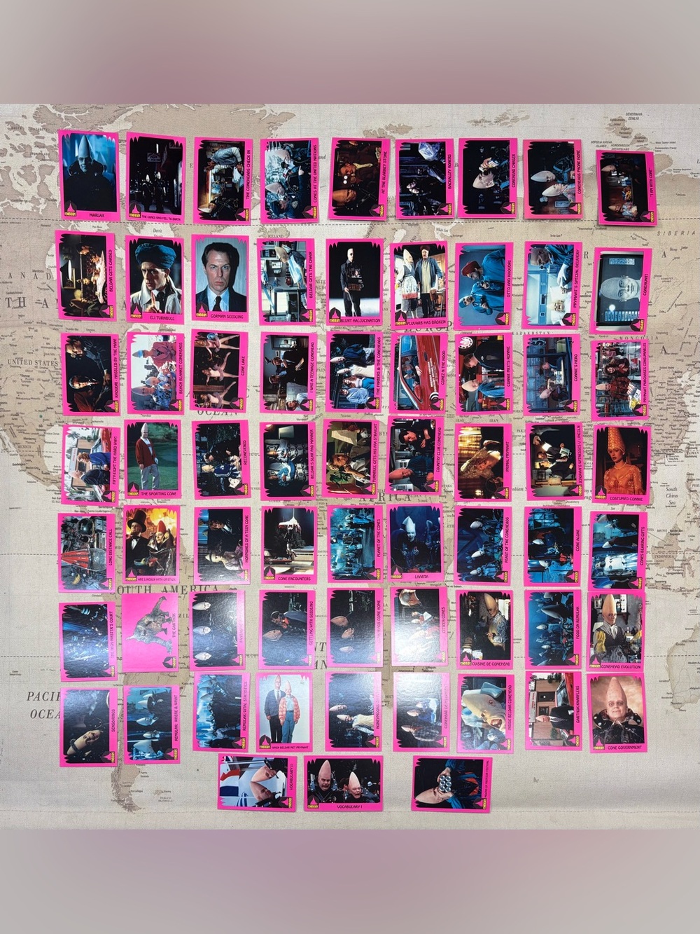 1993 Topps Coneheads Movie Trading Cards Complete Base Set 66 SNL Vintage EUC